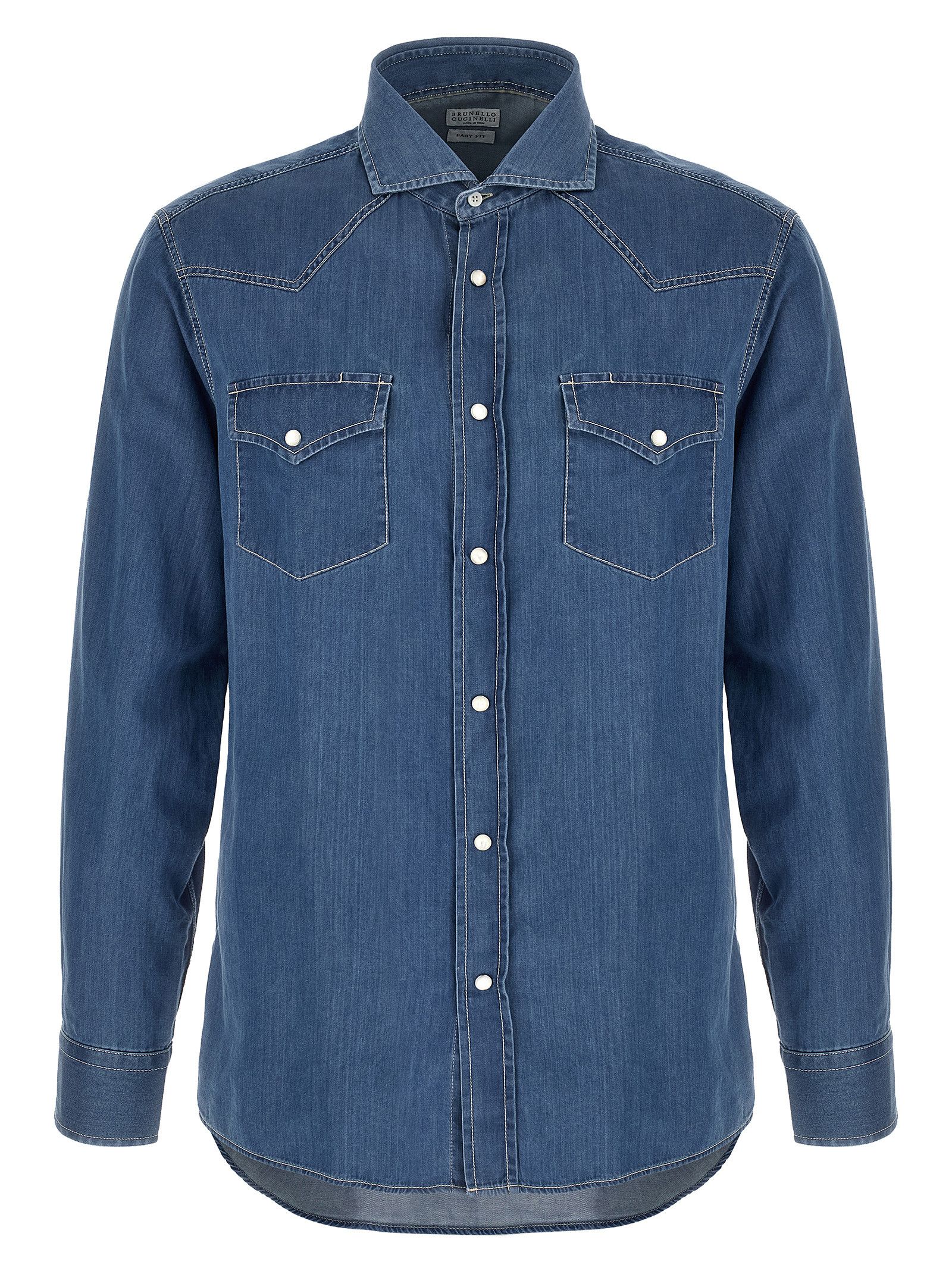 Brunello Cucinelli Texan shirt Size US XL / EU 56 / 4 - 1 Thumbnail