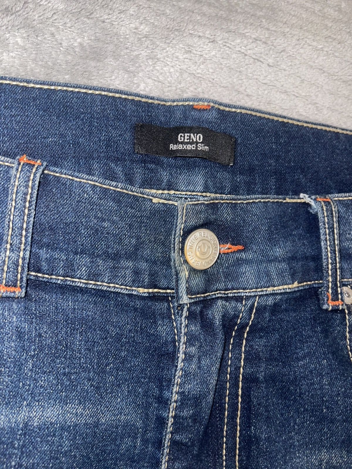 True Religion True Religion Jeans Blue Denim Size US 33 - 7 Thumbnail