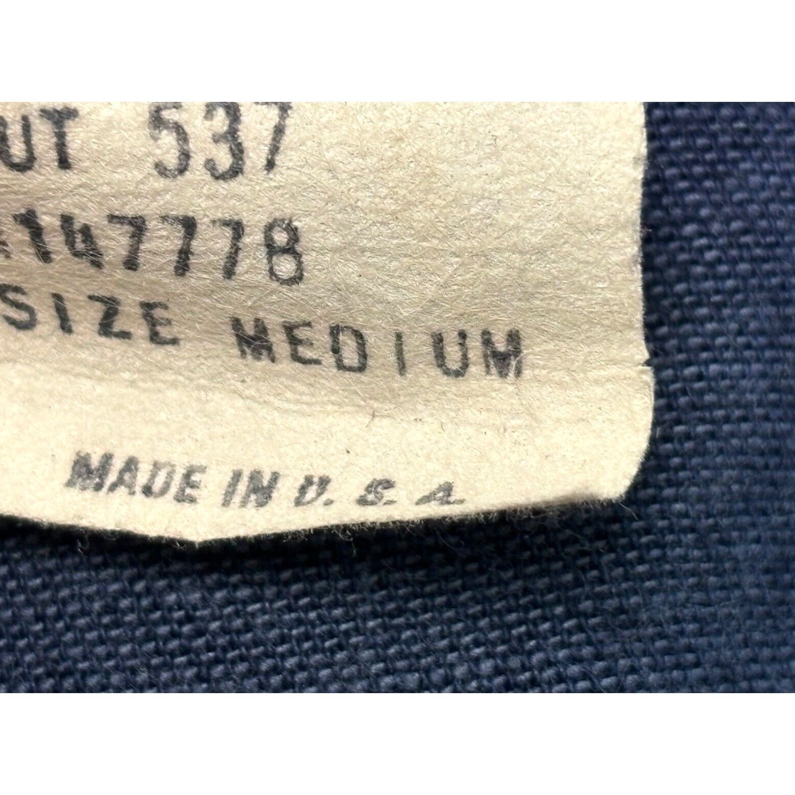 Denime VINTAGE Pam’s Closet Denim Chambray Jumper Dress Womens Medium Blue 1990s Made in USA Button Side Size M / US 6-8 / IT 42-44 - 7 Thumbnail