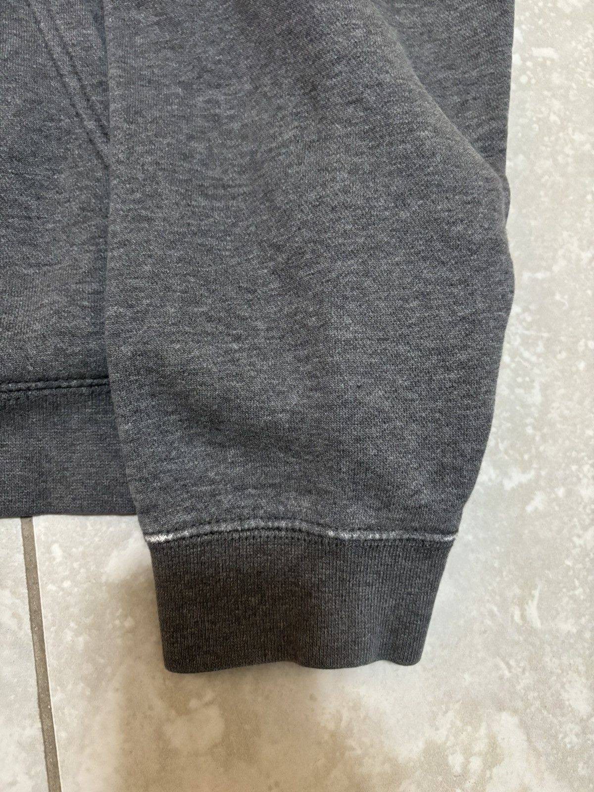 Nike × Vintage vintage 2000s grey nike mini swoosh chest hoodie Size US M / EU 48-50 / 2 - 5 Thumbnail