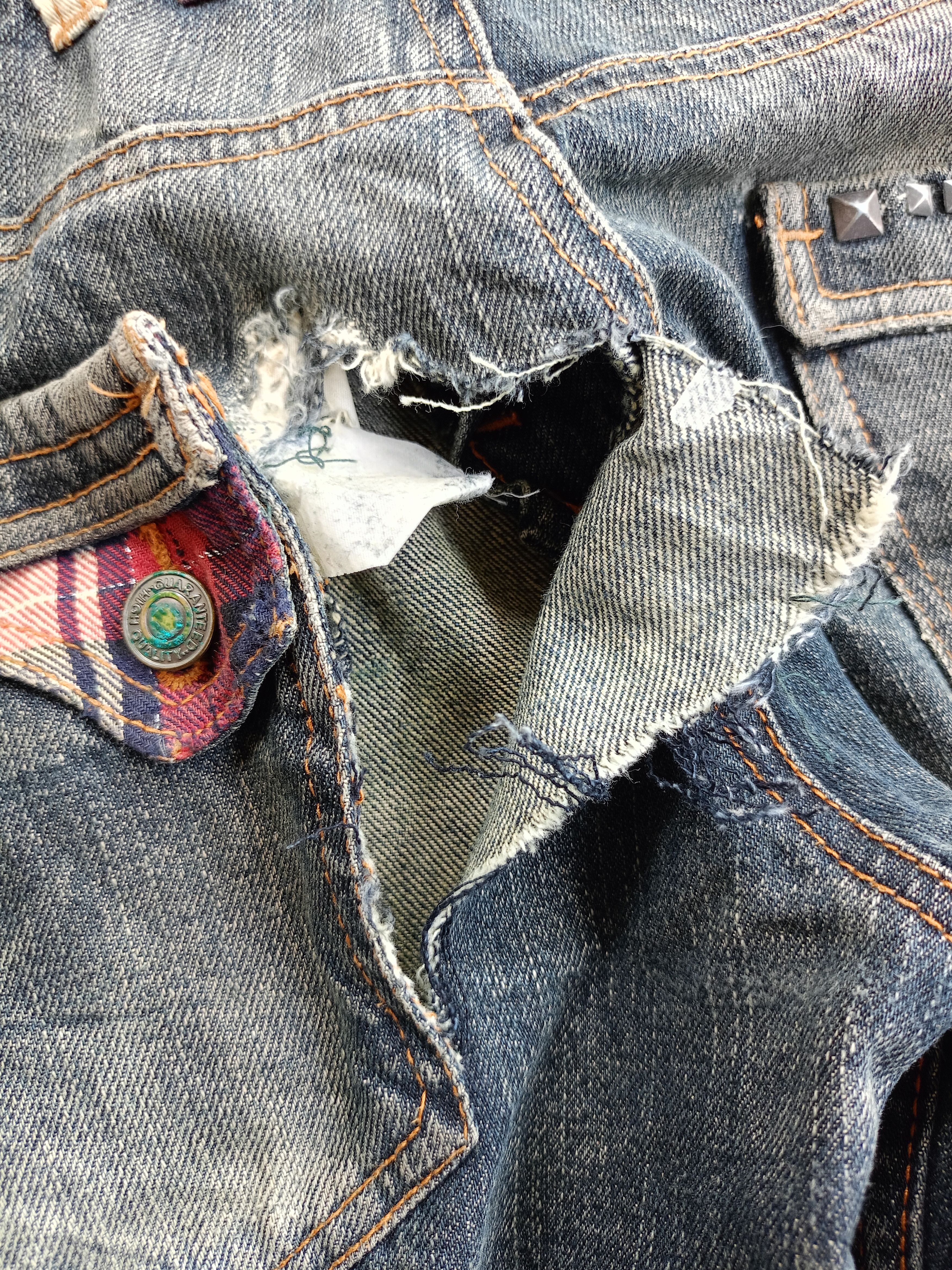 Japanese Brand × Vintage NYLAUS JEANS Japanese Brand Vintage Streetwear Denim Size US 32 / EU 48 - 25 Thumbnail