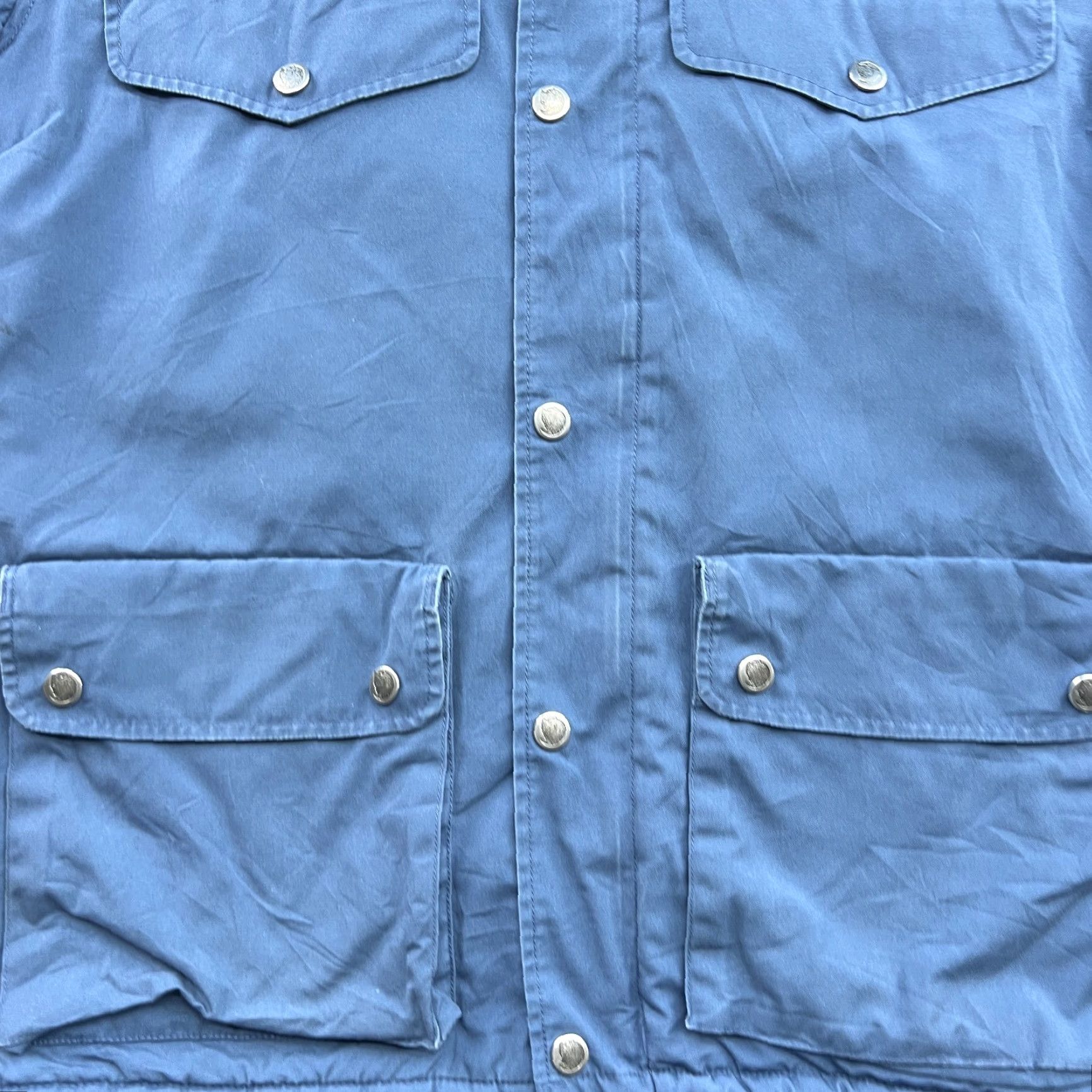 Vintage VINTAGE? No. Fjällräven Greenland Winter Jacket G-1000 Womens XS Blue Hooded 82213 Size XS / US 0-2 / IT 36-38 - 6 Thumbnail