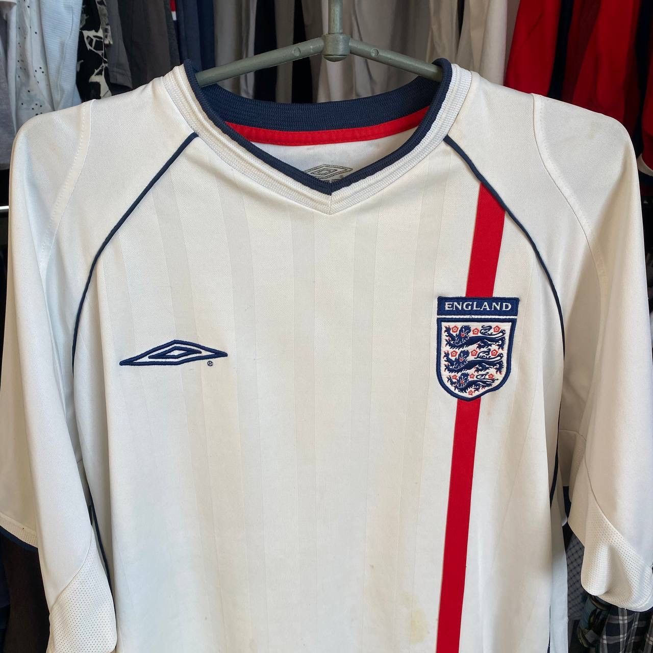 Umbro × Vintage Vintage Umbro FC England National Soccer Jersey Size US XL / EU 56 / 4 - 2 Thumbnail
