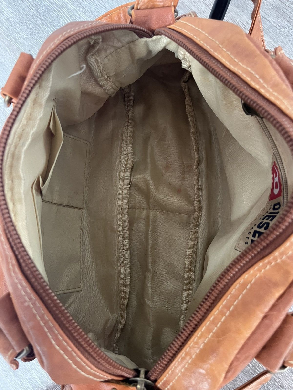 Diesel Diesel vintage y2k leather bag multiple cargo Size ONE SIZE - 13 Thumbnail