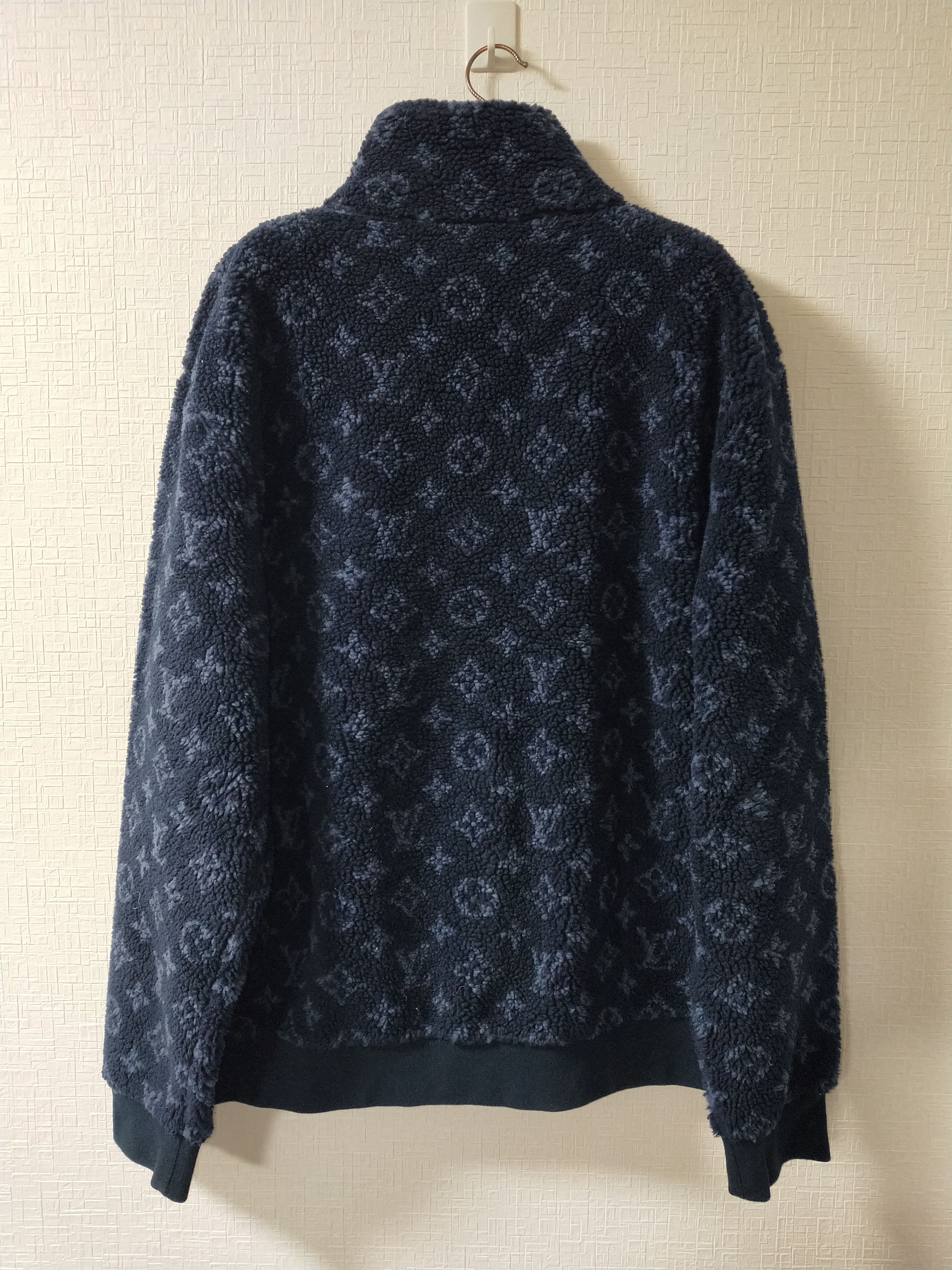 Louis Vuitton Monogram Fleece Zip Jacket Size US XL / EU 56 / 4 - 2 Thumbnail