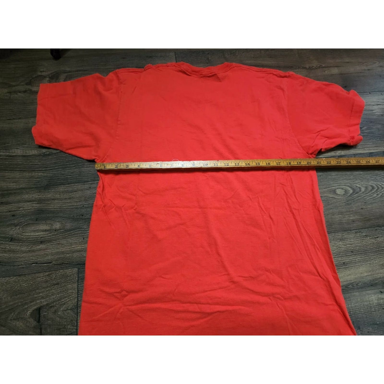 Pro Player vtg Pro Player Mens XL T-Shirt 1997 Deroit Red Wings Stanley Cup Champions Single Stitch Crew Neck Short Sleeve Red 90s Sports Mens Size US XL / EU 56 / 4 - 4 Thumbnail