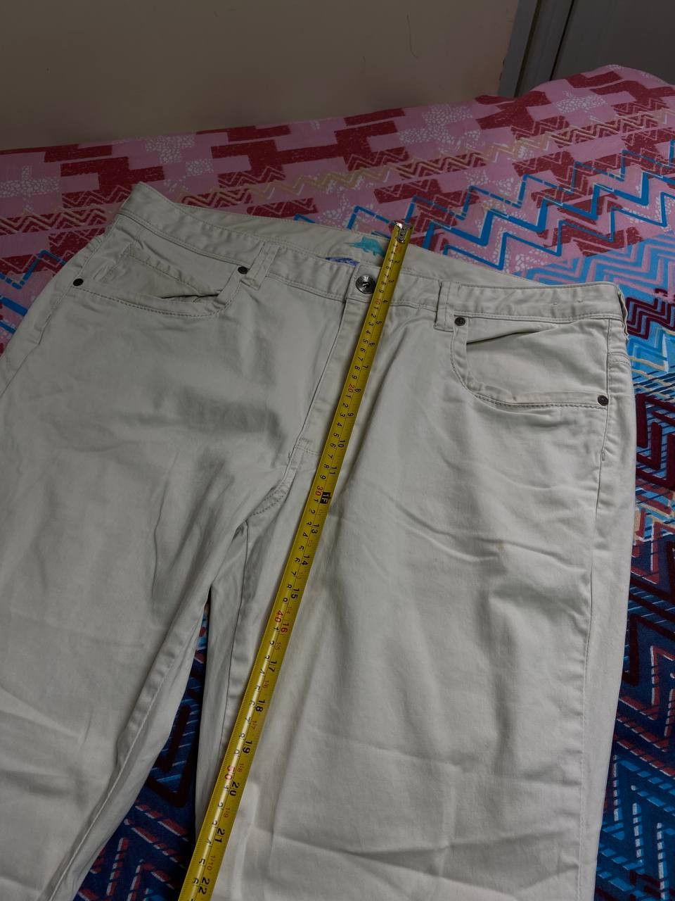 Tommy Bahama × Vintage Tommy Bahama Straight Leg Chinos Chino Pants Beige Size US 38 / EU 54 - 11 Thumbnail