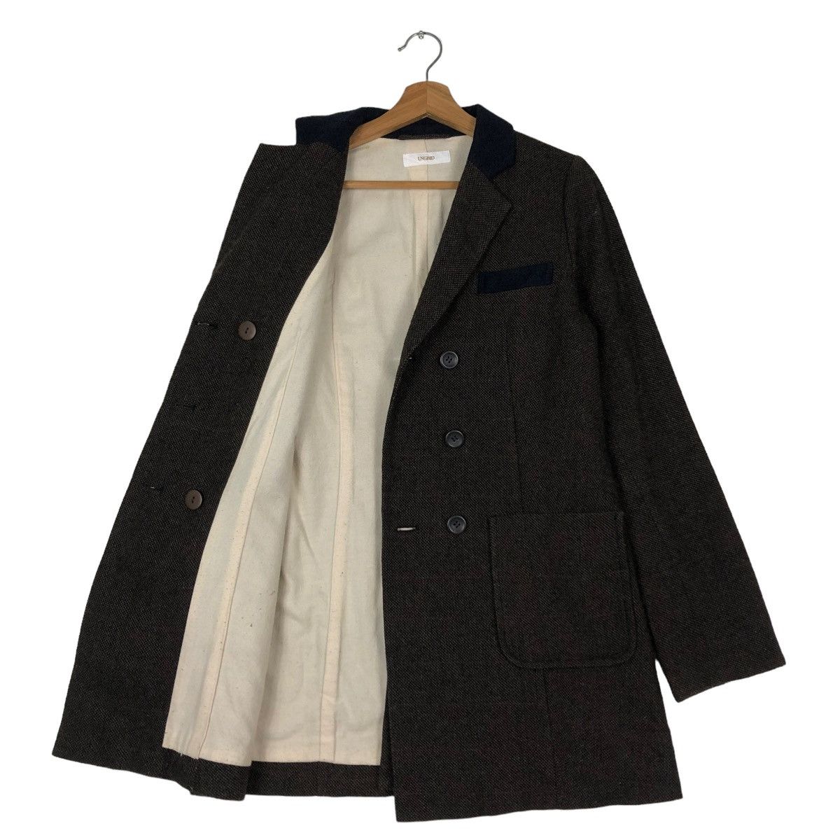 Japanese Brand 🔥VINTAGE INDIGO JAPAN CHORE JACKET UNGRID ISSEY MIYAKE Size US M / EU 48-50 / 2 - 11 Thumbnail