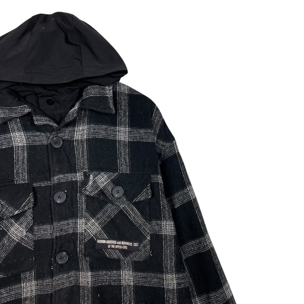 Japanese Brand Japanese Brand Tartan Hooded Jacket Size US M / EU 48-50 / 2 - 5 Thumbnail
