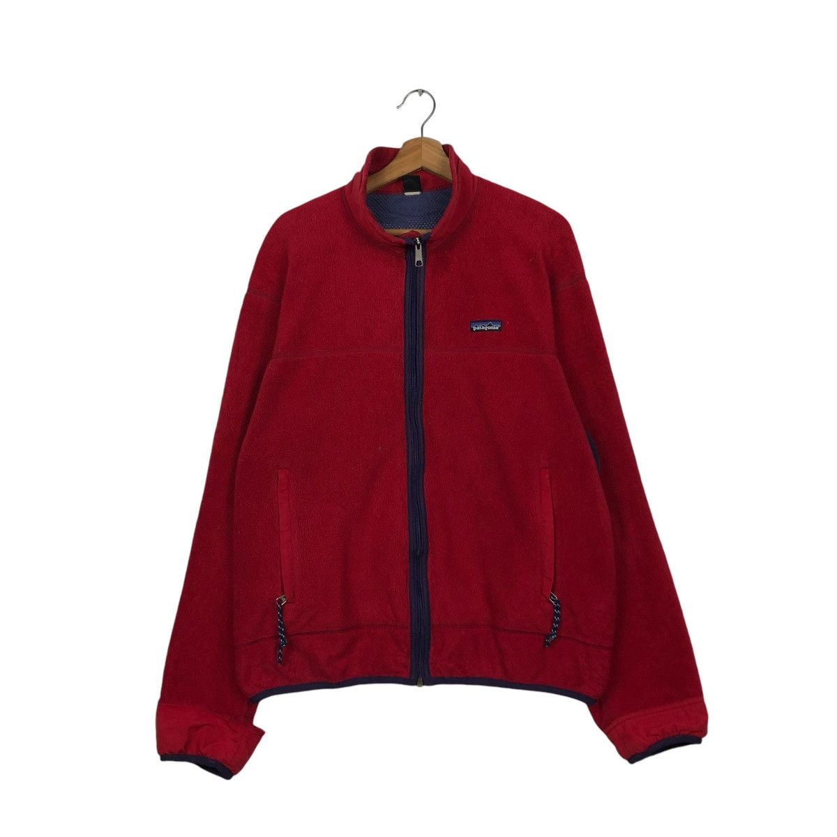 Patagonia 🔥VINTAGE FLEECE ZIPPER JACKET PATAGONIA MADE IN USA Size US L / EU 52-54 / 3 - 3 Thumbnail