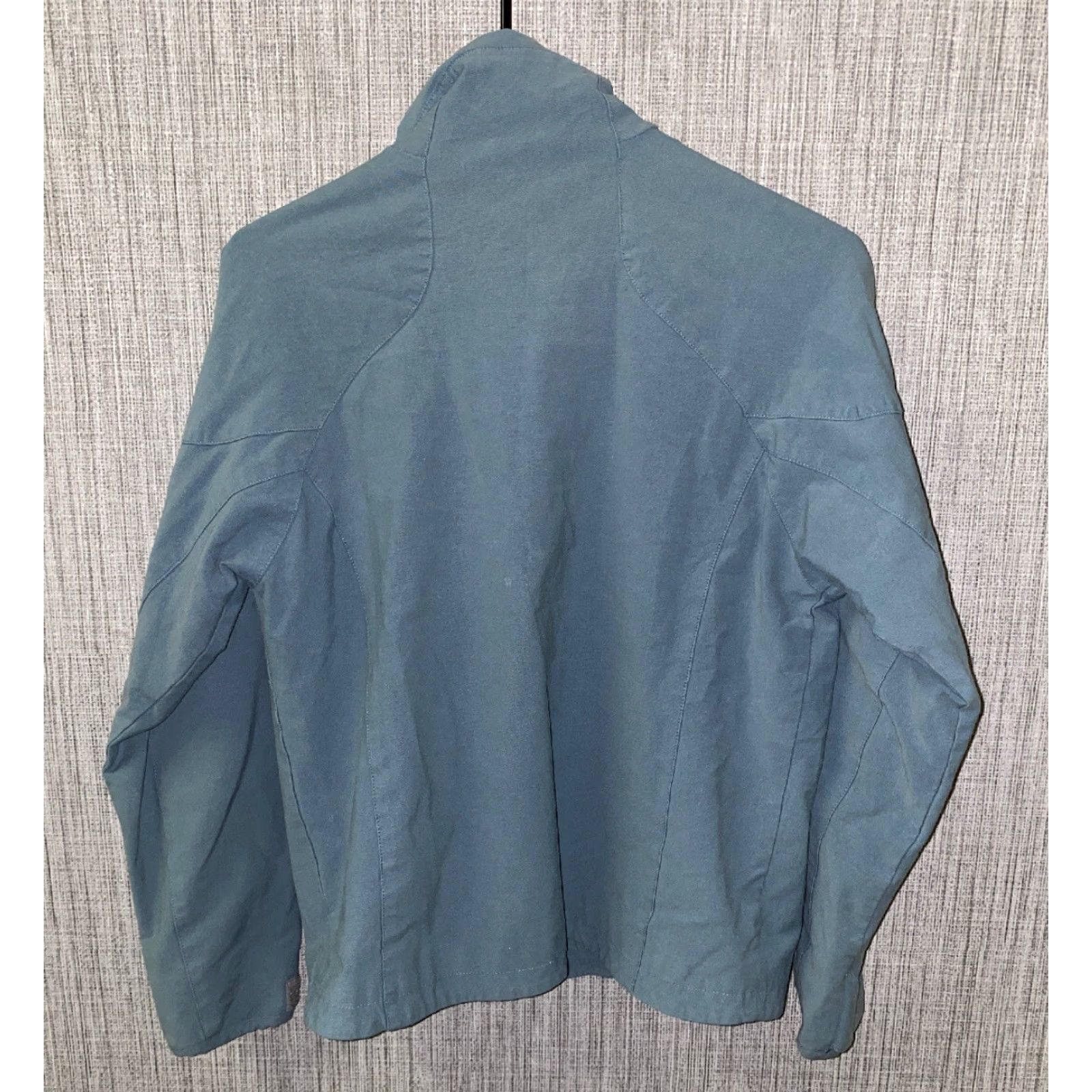 KAVU Kavu Jacket Full Zip Womens M Light Blue Cotton/Nylon Solid Casual Size M / US 6-8 / IT 42-44 - 6 Thumbnail