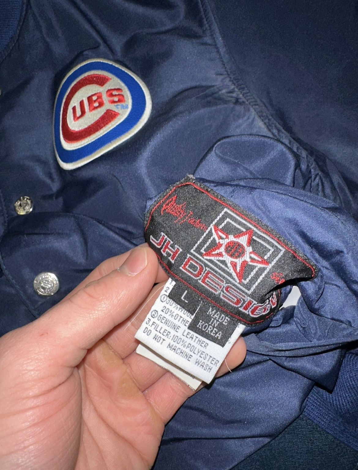 MLB × Vintage Vintage Mlb Chicago Cubs Reversible Size Youth L Size US XS / EU 42 / 0 - 5 Thumbnail