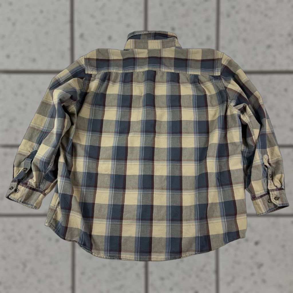 Carhartt Carhartt Plaid Shirt Button-Up Long Sleeve 2XL Men Cotton Multicolor Pattern Button-Down Collar Original Fit Regular Relaxed Good Condition Size US XXL / EU 58 / 5 - 1 Thumbnail