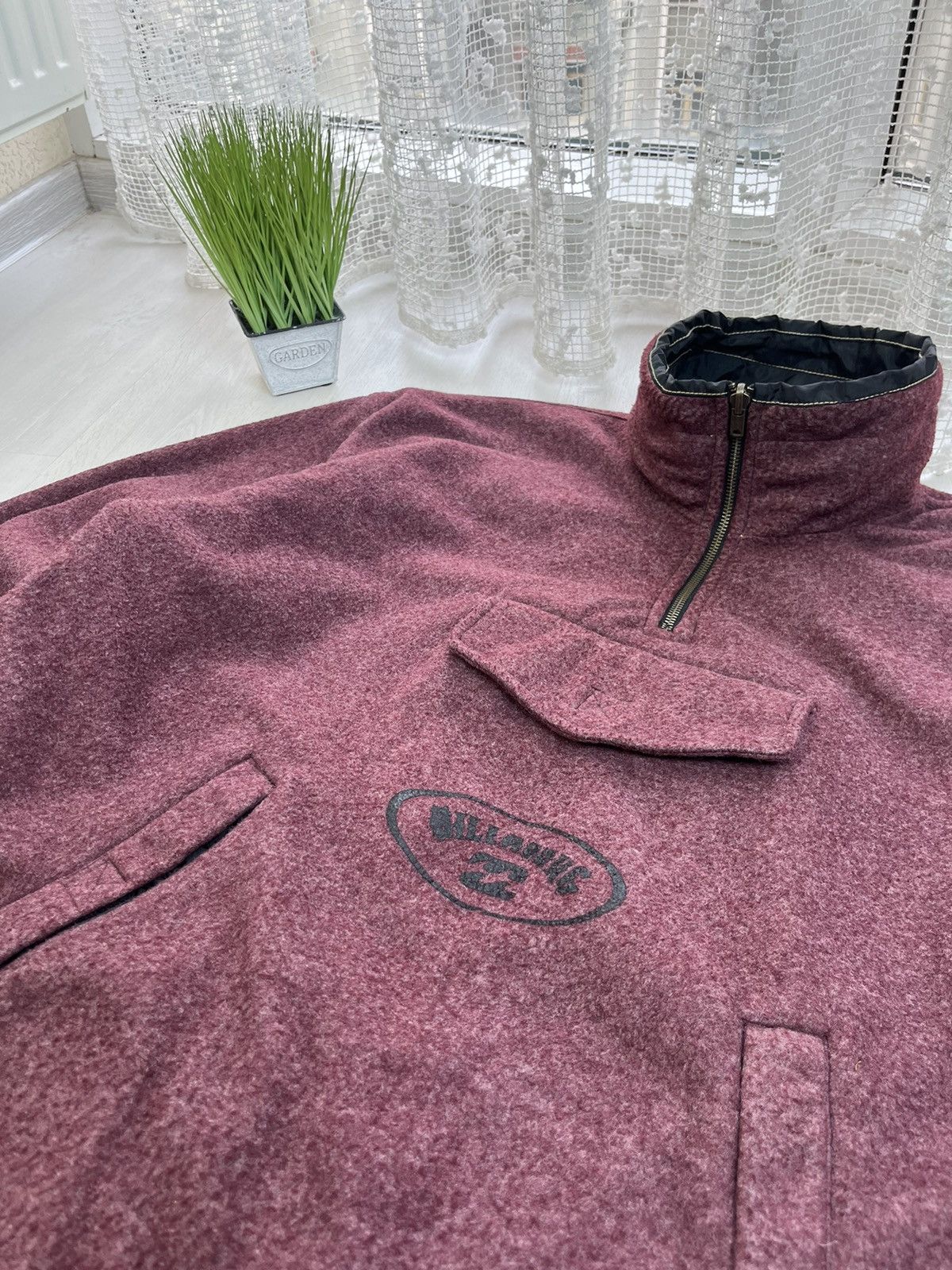 Billabong × Vintage Billabong Reversible Nylon Anorak Jacket Center Logo Vintage Size US L / EU 52-54 / 3 - 12 Thumbnail