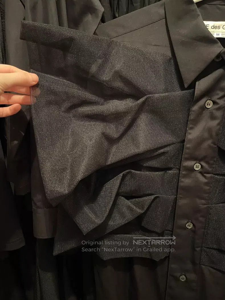 Comme des Garcons Comme Des Garcons Black tulle blouse Size M / US 6-8 / IT 42-44 - 6 Thumbnail