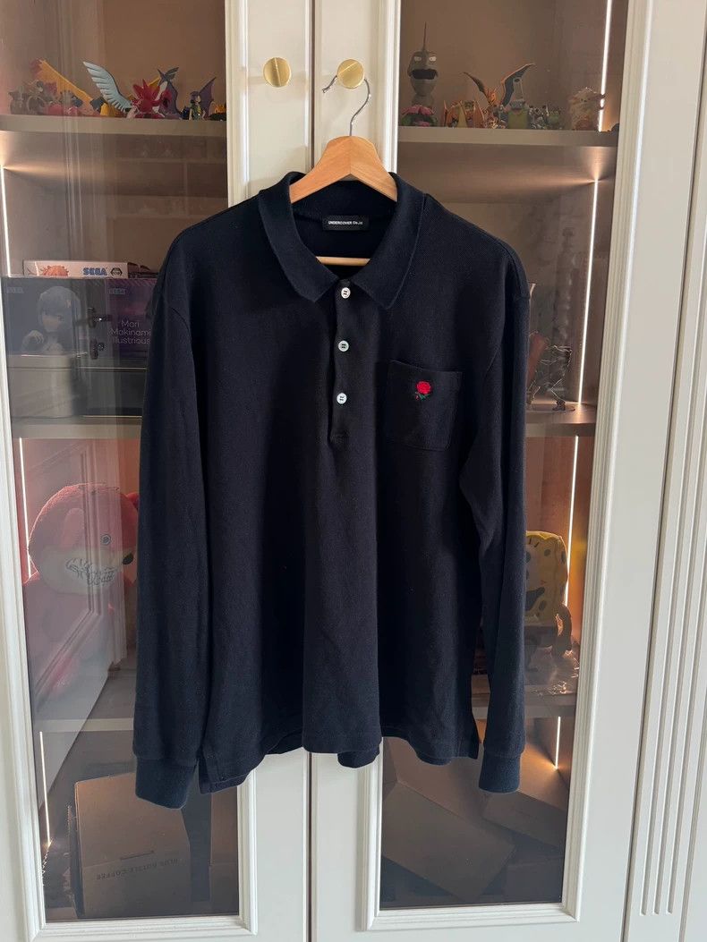 Undercover Undercover 19fw clockwork orange season embroidered polo s Size US L / EU 52-54 / 3 - 1 Thumbnail
