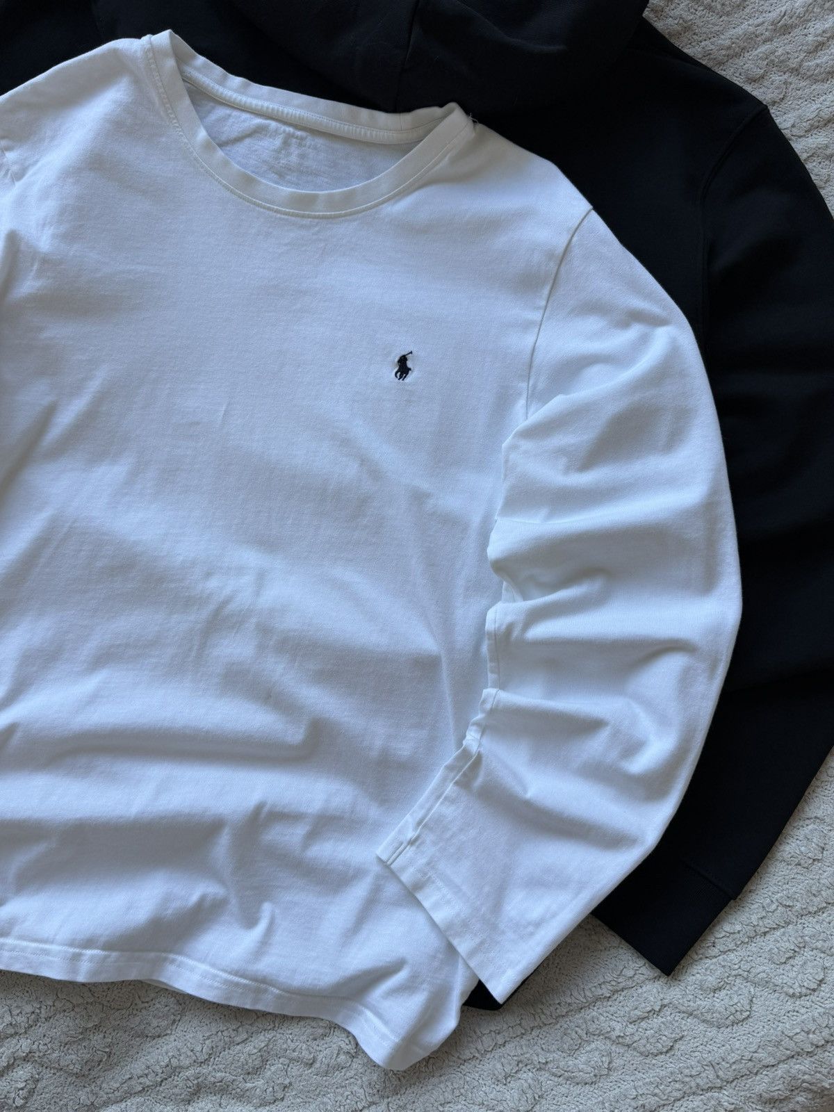 Polo Ralph Lauren Vintage longsleeve tee PRL polo ralph lauren Large white Size US L / EU 52-54 / 3 - 8 Thumbnail