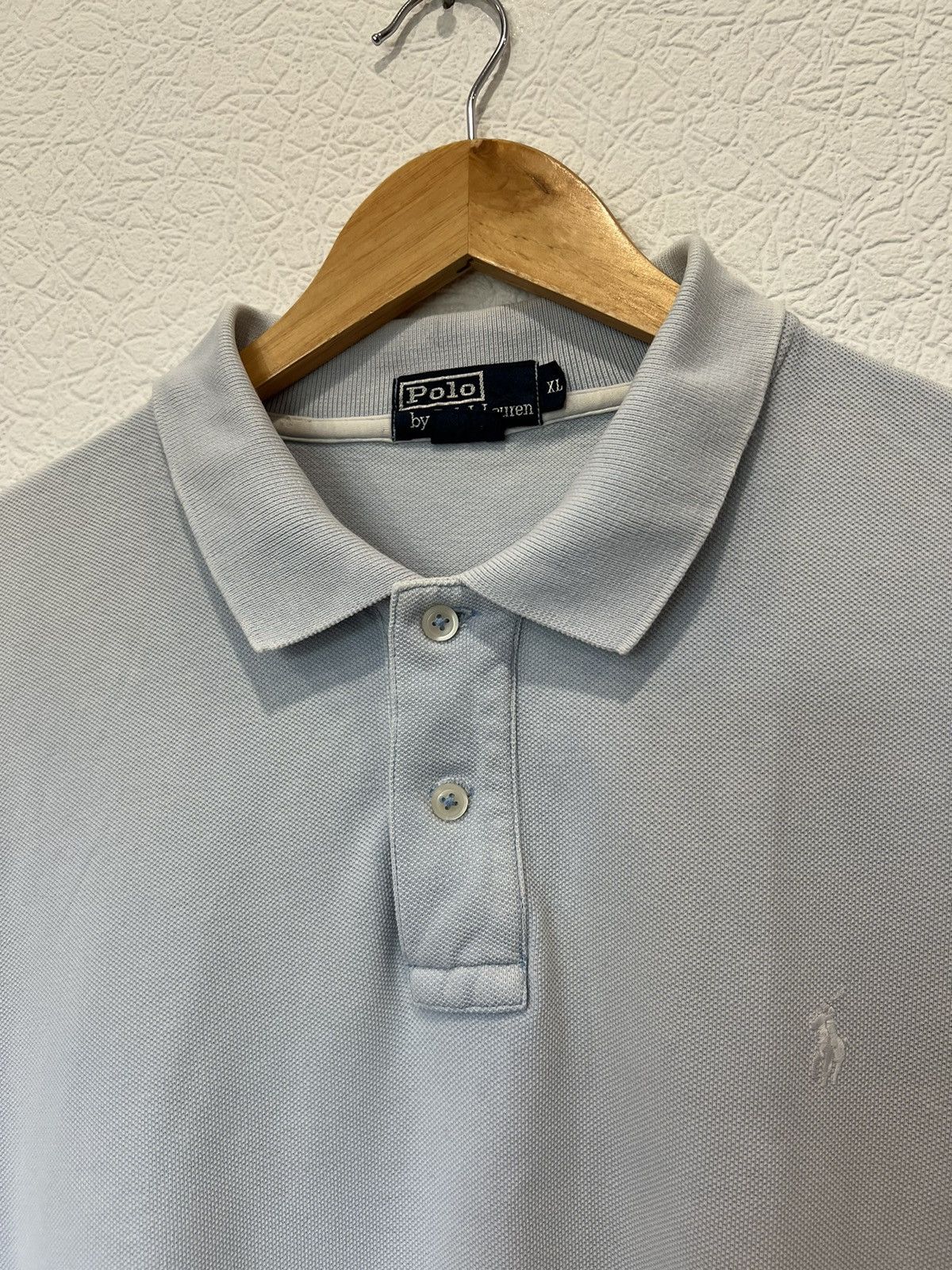 Polo Ralph Lauren Polo Ralph Lauren Polo Shirt Tee blue Classic Size US XL / EU 56 / 4 - 2 Thumbnail