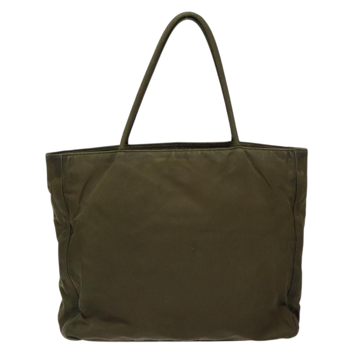 Prada PRADA Tote Bag Nylon Khaki Size ONE SIZE - 3 Thumbnail