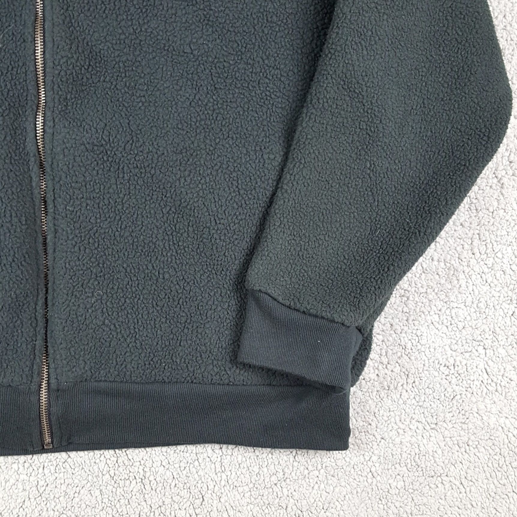 Champion VINTAGE Champion Gray Fleece Bomber Jacket Men's XL Full Zip Retro 90s College Y2K Size US XL / EU 56 / 4 - 3 Thumbnail