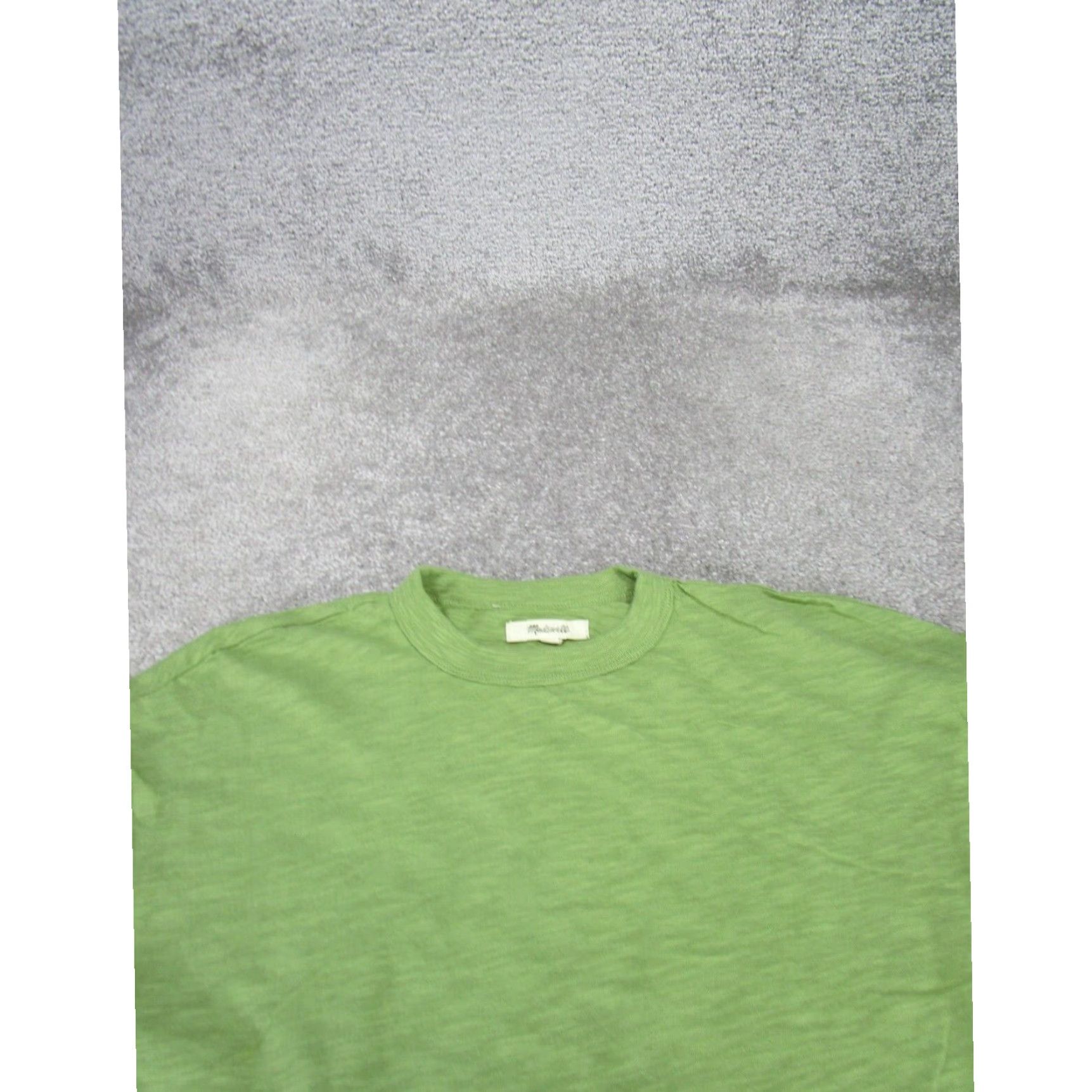 Madewell Womens Green Long Sleeve 2Xs Size Soft Classic Fit Madewell Shirt Tee Size XXS / US 00 / IT 34 - 2 Thumbnail