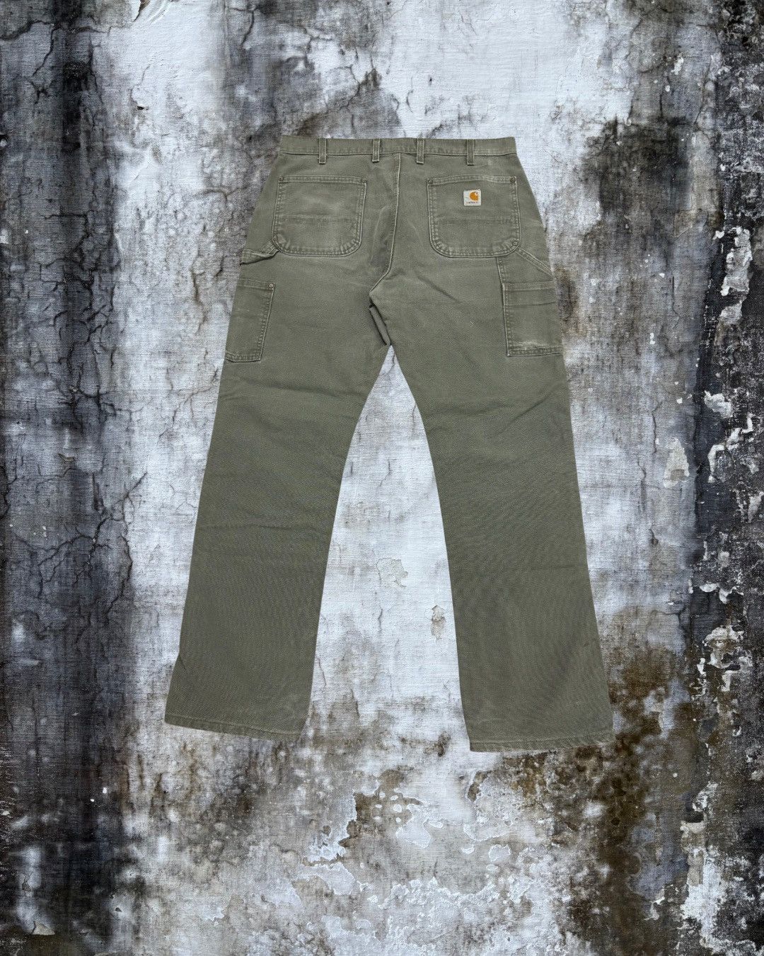 Carhartt Moss Green Carhartt Double Knee pants Size US 36 / EU 52 - 2 Thumbnail