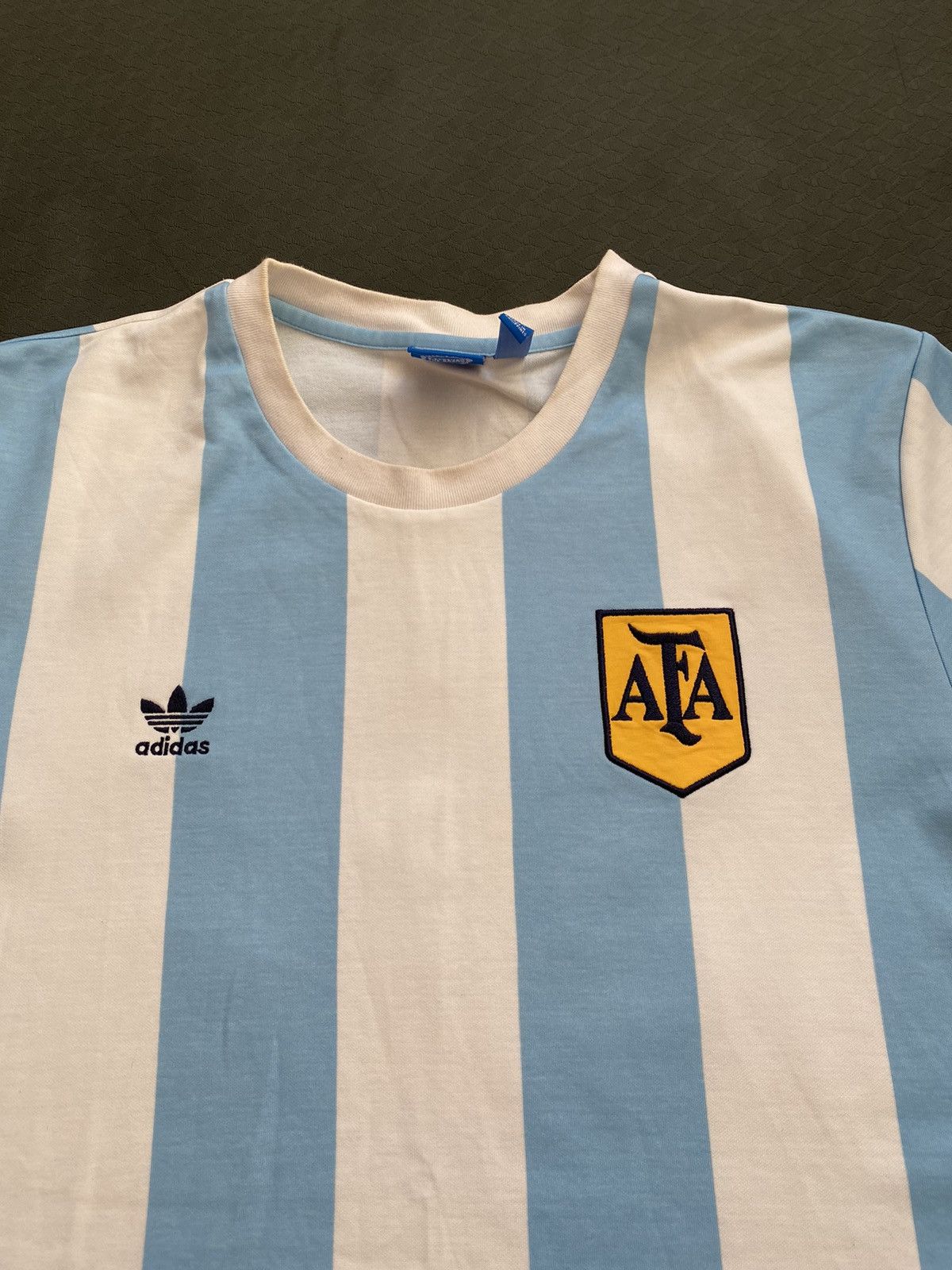 Adidas Rare Adidas AFA Argentina 1978 Vintage Jersey Football Size US XL / EU 56 / 4 - 2 Thumbnail