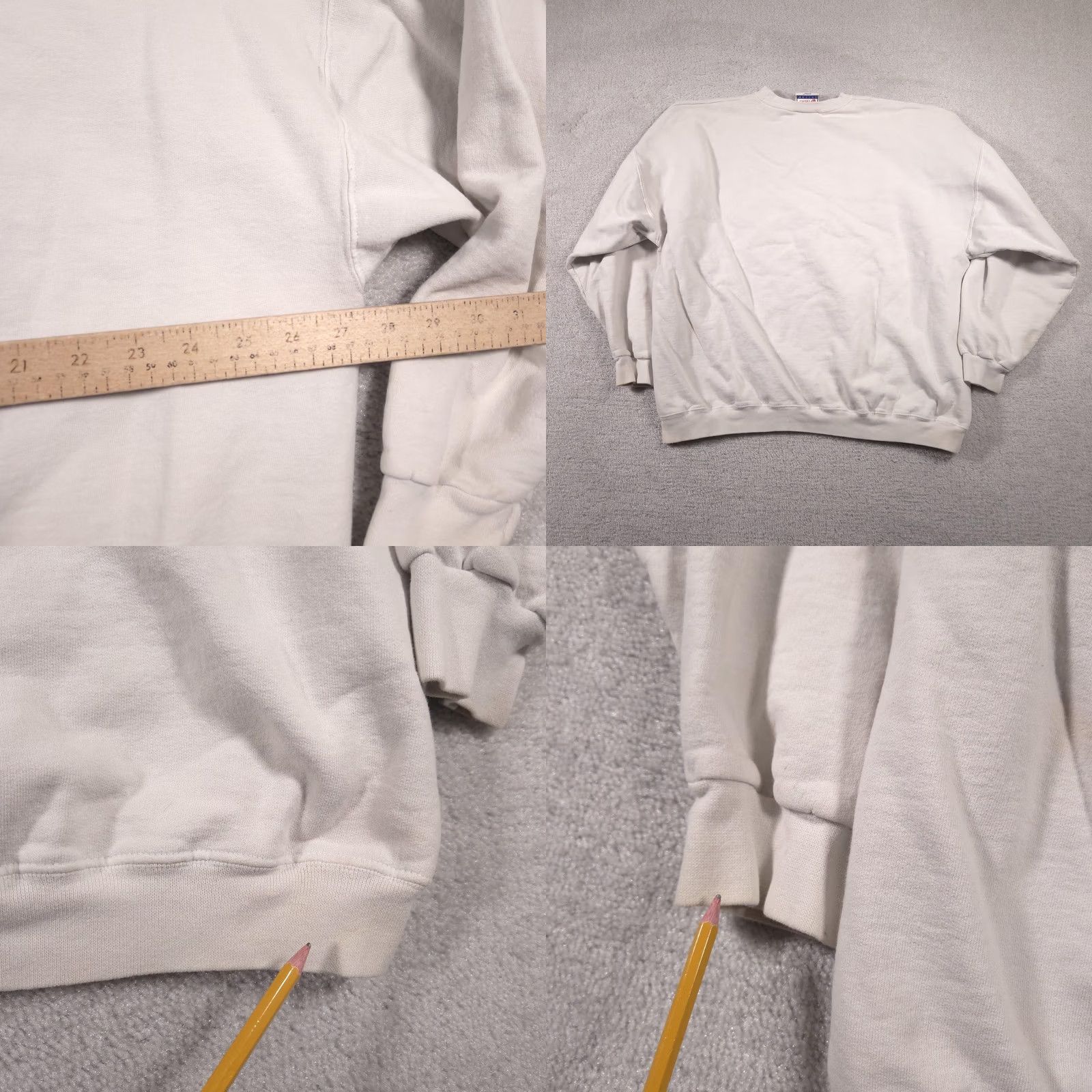 Hanes Hanes Sweatshirt Mens 2XL White Graphic Penguins Funny Animal Fleece Pullover Size US XXL / EU 58 / 5 - 11 Thumbnail