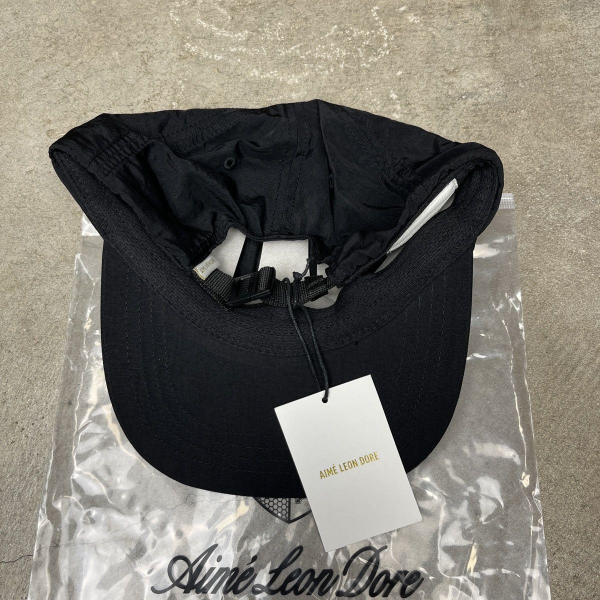 Aime Leon Dore Aime Leon Dore Porsche Logo Hat Jet Black Size ONE SIZE - 2 Thumbnail