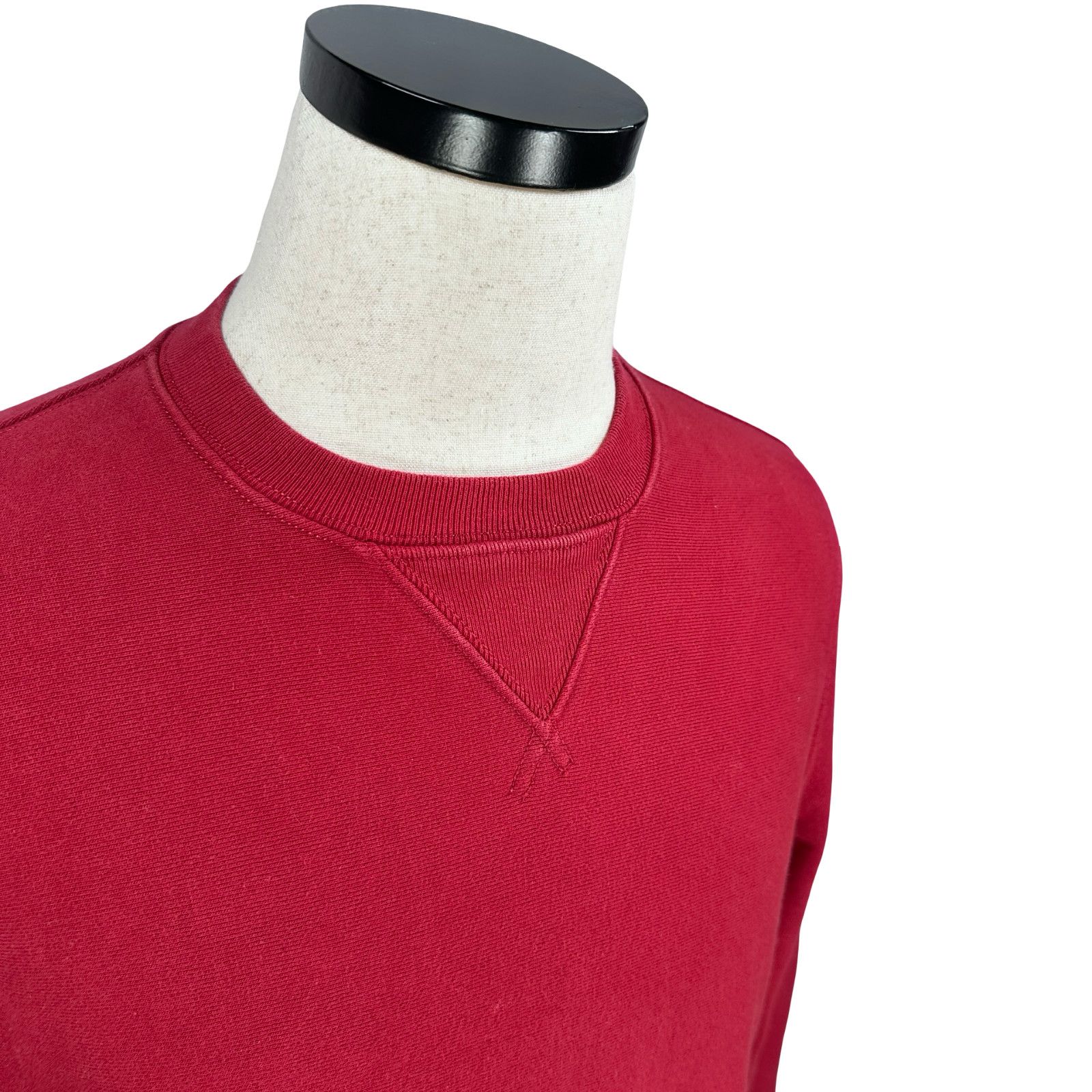 J.Crew J.Crew Sportswear Sweatshirt Men S Red Fleece Lined Crewneck Size US S / EU 44-46 / 1 - 2 Thumbnail