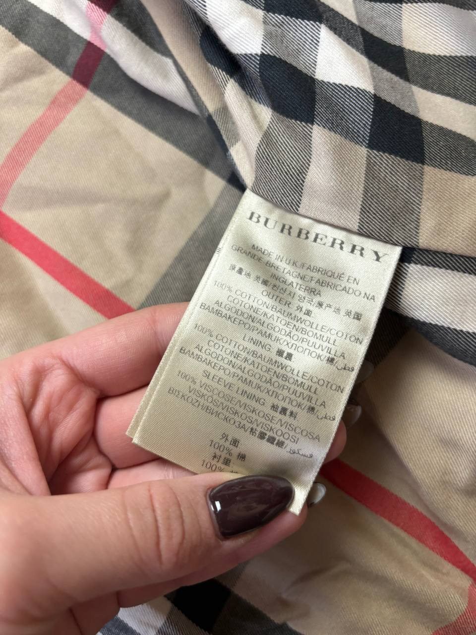 Burberry × Vintage Vintage Burberry Kensington Heritage Mid-Length Trench Coat Size US S / EU 44-46 / 1 - 10 Thumbnail