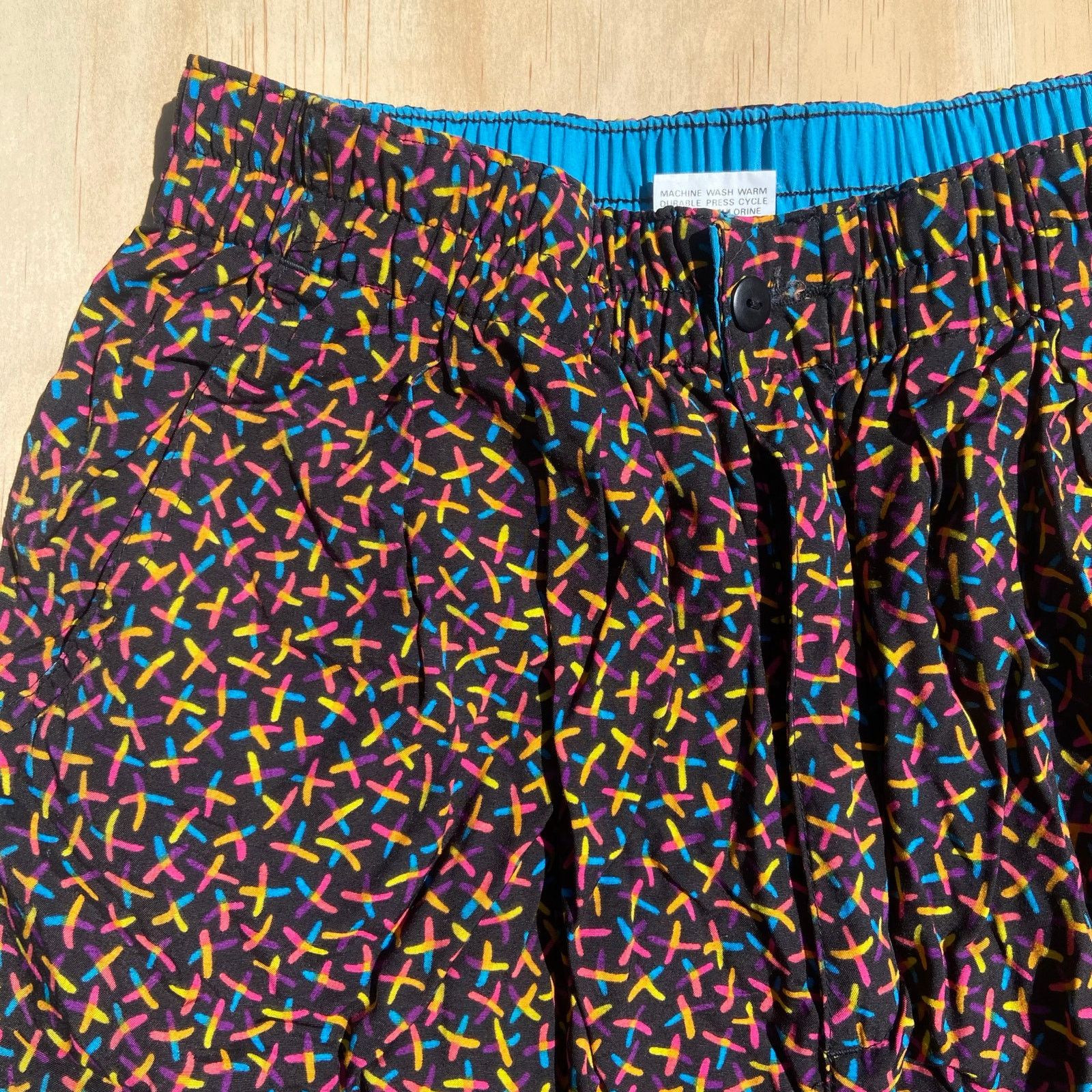 Dockers Vintage Dockers Shorts Women's Sz M Pleated High Waist Golf Size 28" / US 6 / IT 42 - 3 Thumbnail