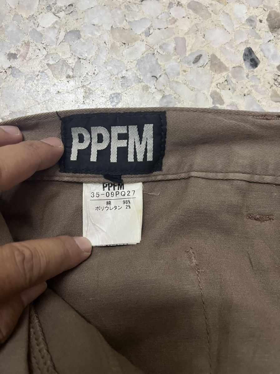 PPFM PPFM Japan Y2K Techwear Cargo Pants Curved Leg Design Size US 32 / EU 48 - 6 Thumbnail