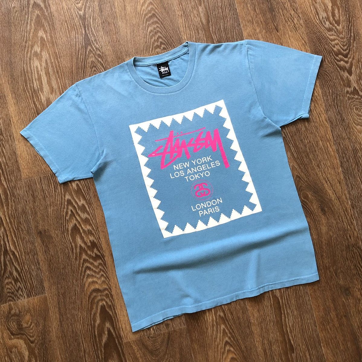 Stussy STUSSY World Tour Tee Size US M / EU 48-50 / 2 - 1 Thumbnail