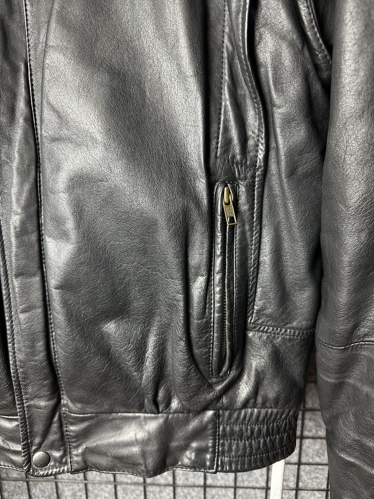 Angelo Litrico × Genuine Leather Angelo Litrico Vintage Leather Transformer Vest Jacket SizeM Size US M / EU 48-50 / 2 - 3 Thumbnail
