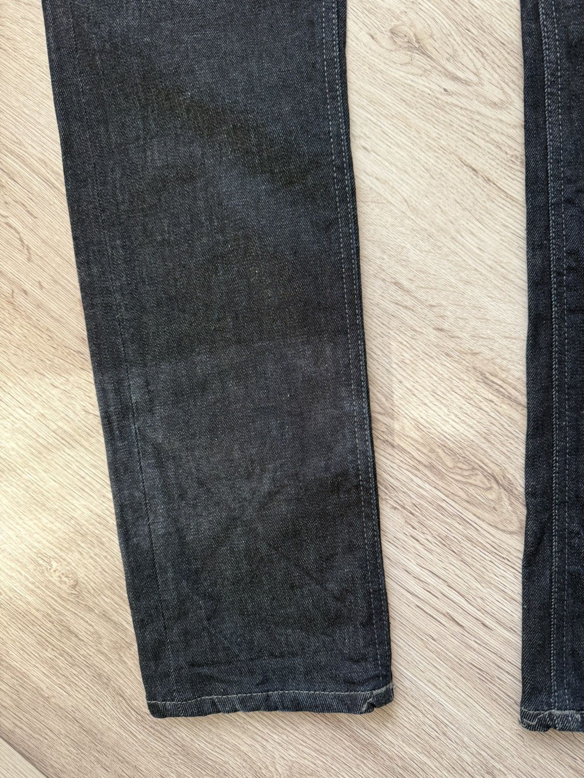 Nudie Jeans Nudie Jeans Thin Finn Dry Dark Grey Denim 32x32 Size US 32 / EU 48 - 3 Thumbnail