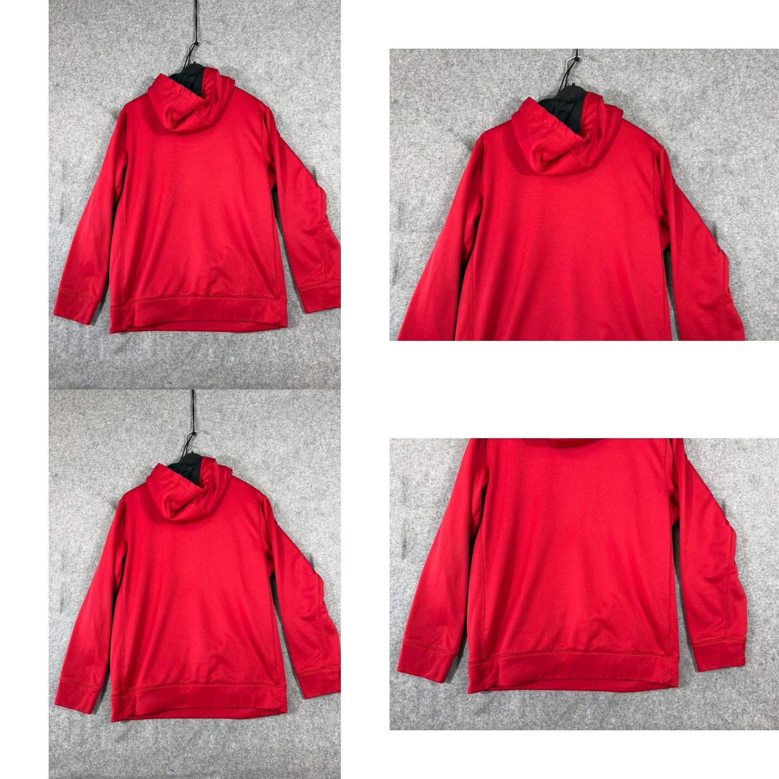 Nike Nike Hooded Sweatshirt Mens M Red Therma Fit Outdoor Training Performance Pullover Pockets Sweatshirt Size US M / EU 48-50 / 2 - 8 Thumbnail