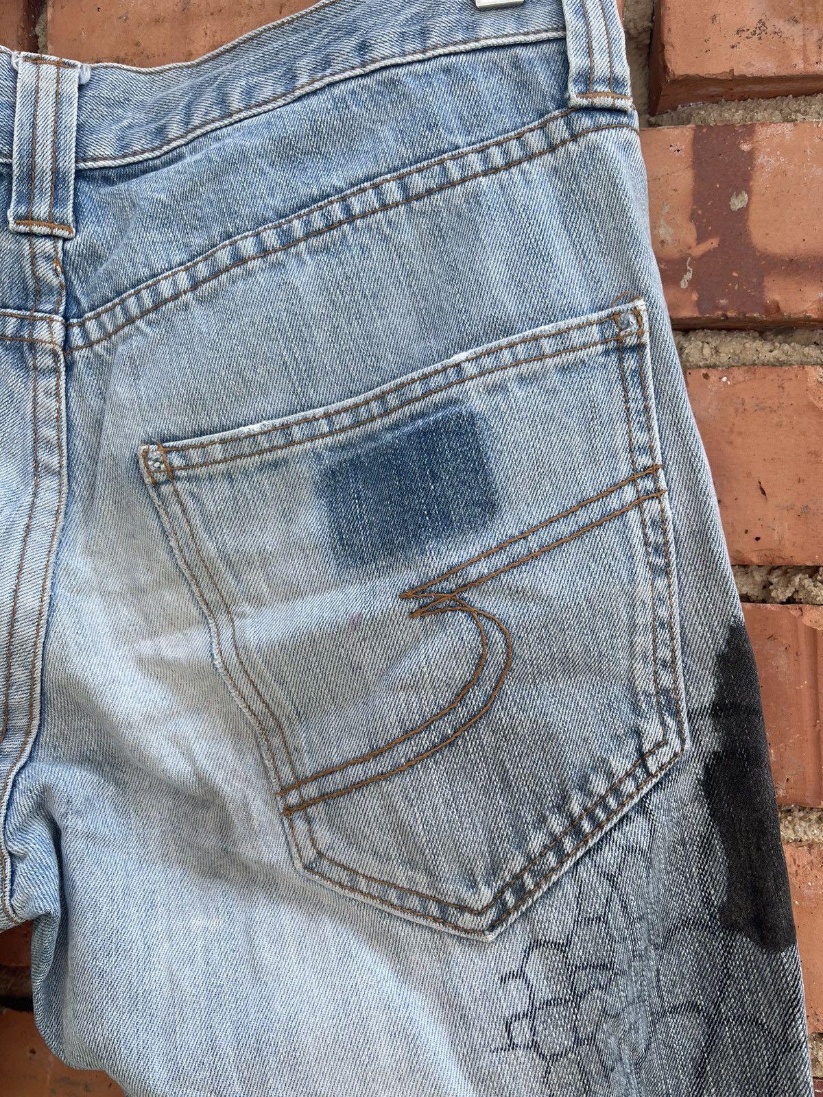 semanticdesign Very Rare Vintage Brand Semantic Design Flared Jeans 2000s Size US 32 / EU 48 - 8 Thumbnail