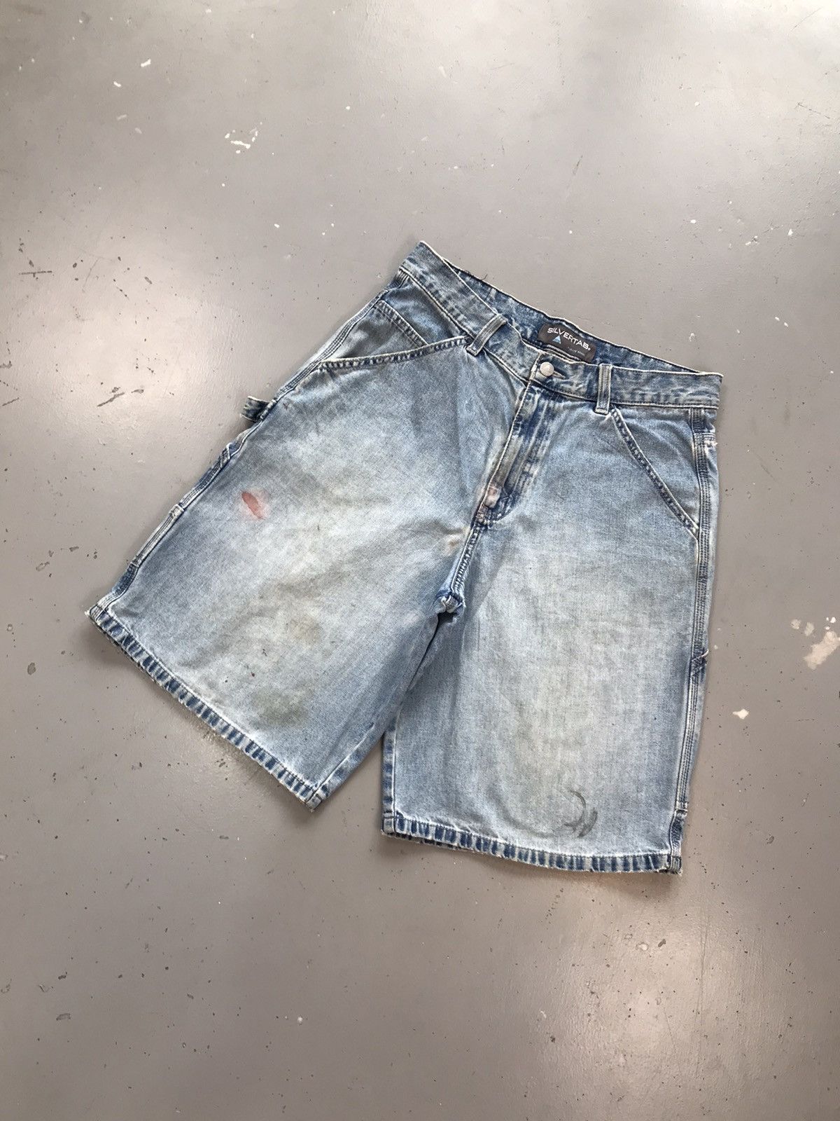 Levi's × Vintage Vintage Levi’s Strauss & co silver tab denim jort Size US 31 - 3 Thumbnail