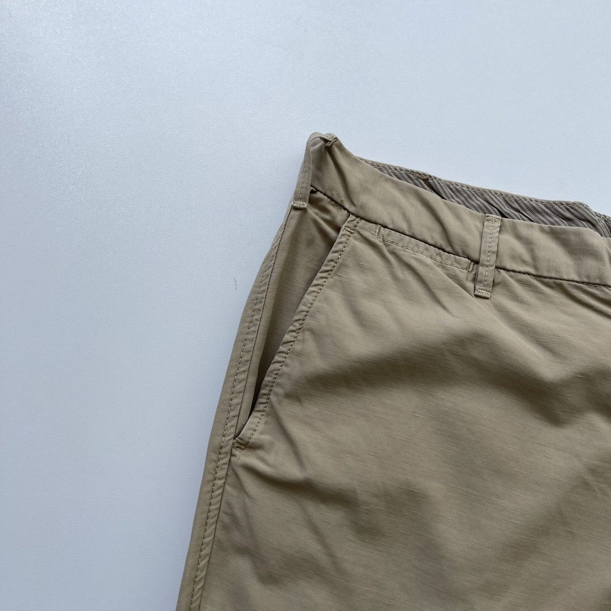 C.P. Company C.P. Company Cotton/Lino Chino Pants Beige Casual Size US 34 / EU 50 - 4 Thumbnail
