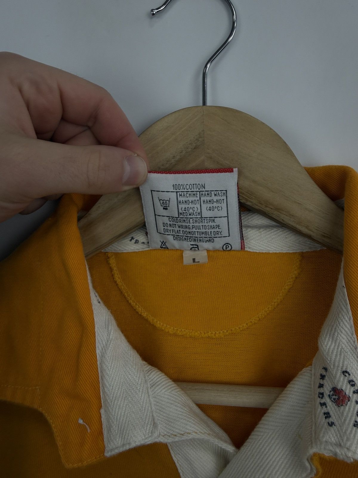 Cotton Traders 🏉🇦🇺 Vtg 90s Cotton Traders Australia Rugby Heathens Fareham Size US L / EU 52-54 / 3 - 6 Thumbnail