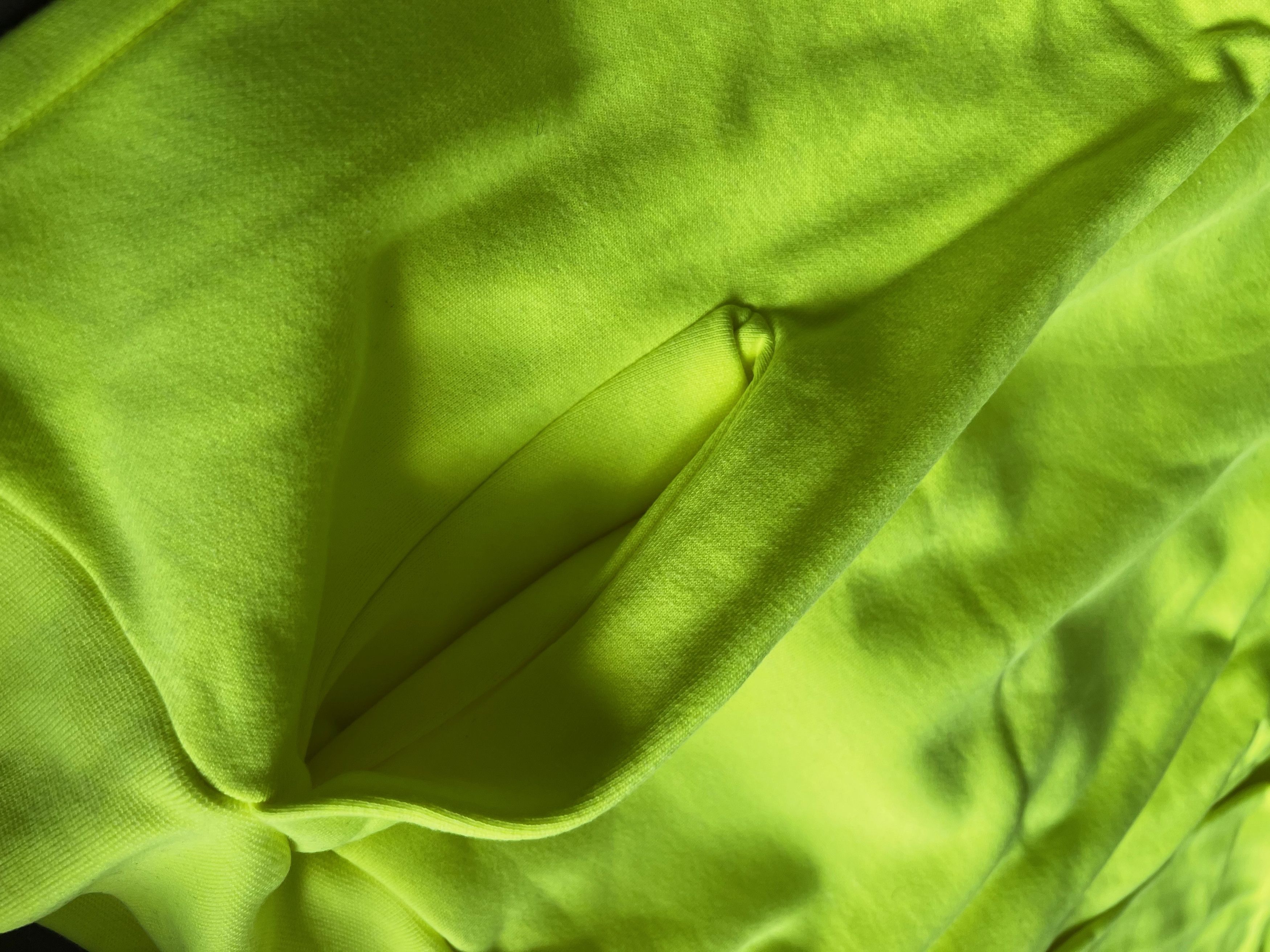 Martine Rose Martine Rose Embroidered Logo Hoodie, Neon Yellow, Size S Size US S / EU 44-46 / 1 - 5 Thumbnail