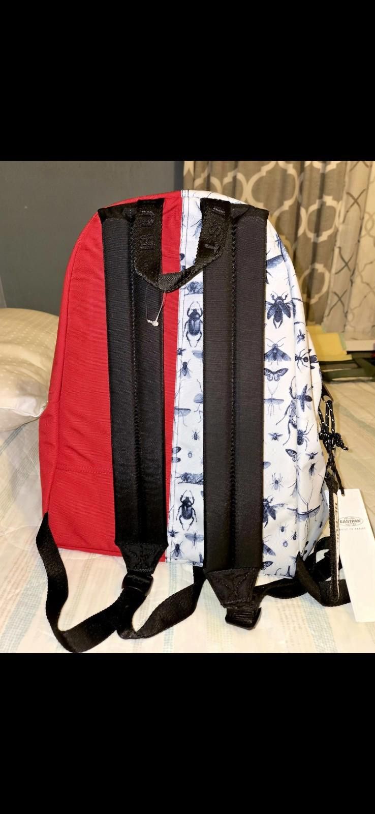 Eastpak NWT Eastpak Re-Built Limited Edition Backpack Red Blue RARE Size ONE SIZE - 4 Thumbnail