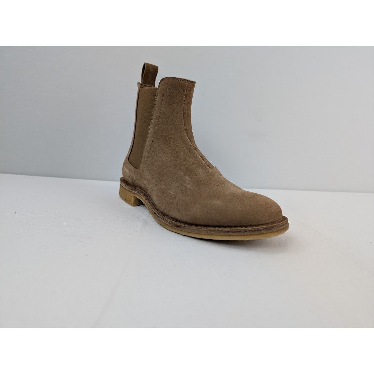 Bottega Veneta o1rshd1 Suede Chelsea Boots in Light Brown Size US 8 / EU 41 - 2 Thumbnail