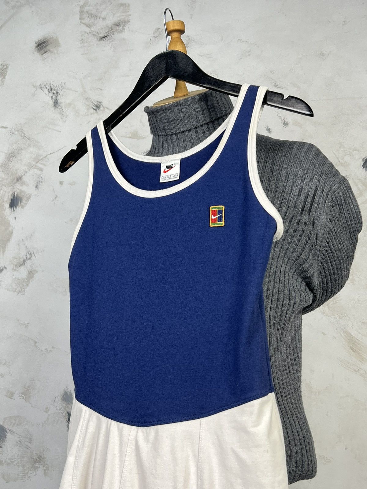 Nike Vintage Nike Court Tennis Sleeveless Dress Jersey 12-14 M-L Size L / US 10 / IT 46 - 3 Thumbnail