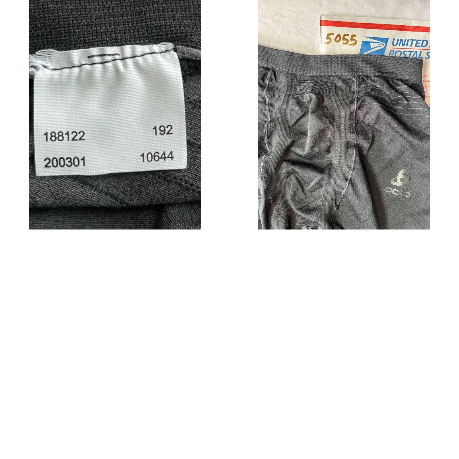 Odlo Odlo Base Layer Pants Womens S Black Compression Running Leggings Stretch Size 28" / US 6 / IT 42 - 8 Thumbnail