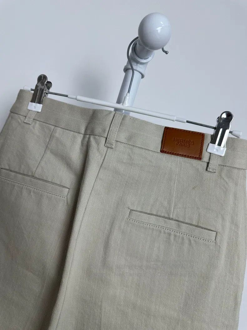 Hermes Hermes Khaki Casual Pants Size 42" / US 20 - 3 Thumbnail