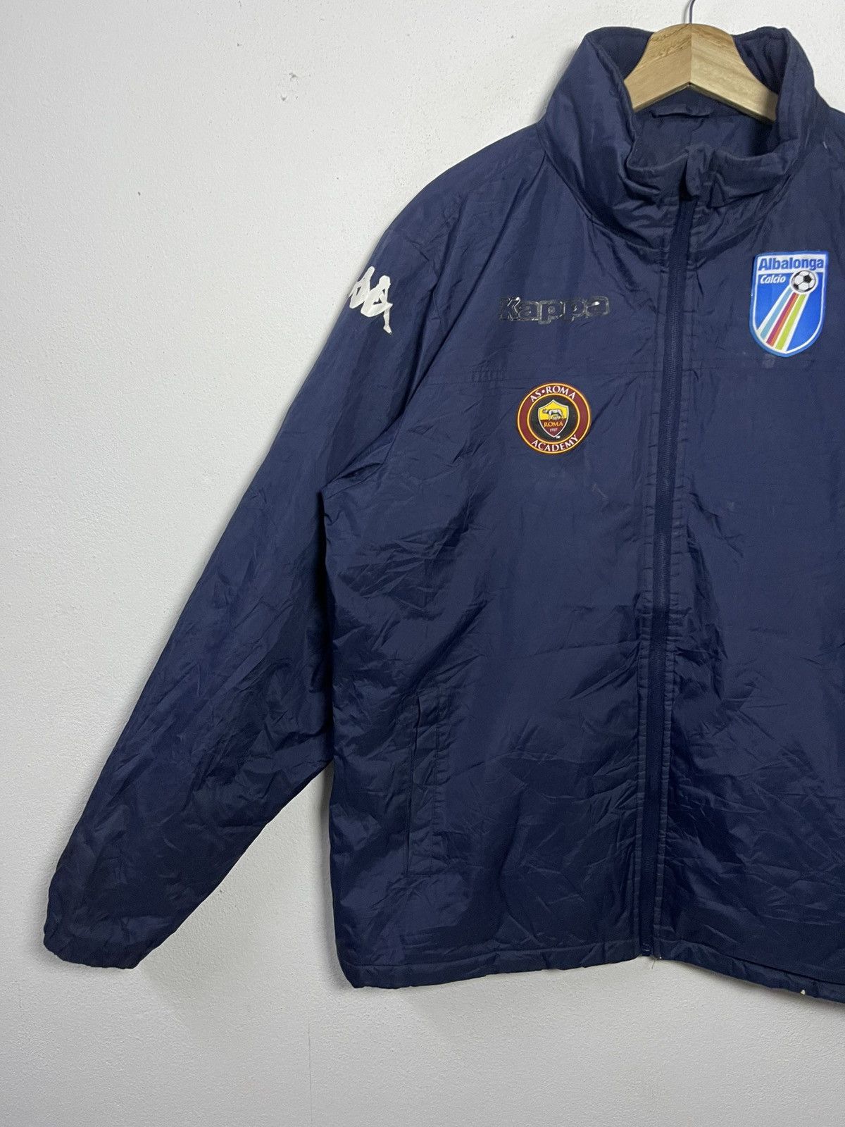 Kappa Kappa Albalonga AS Roma Academy Full Zip Training Jacket Size US XL / EU 56 / 4 - 2 Thumbnail