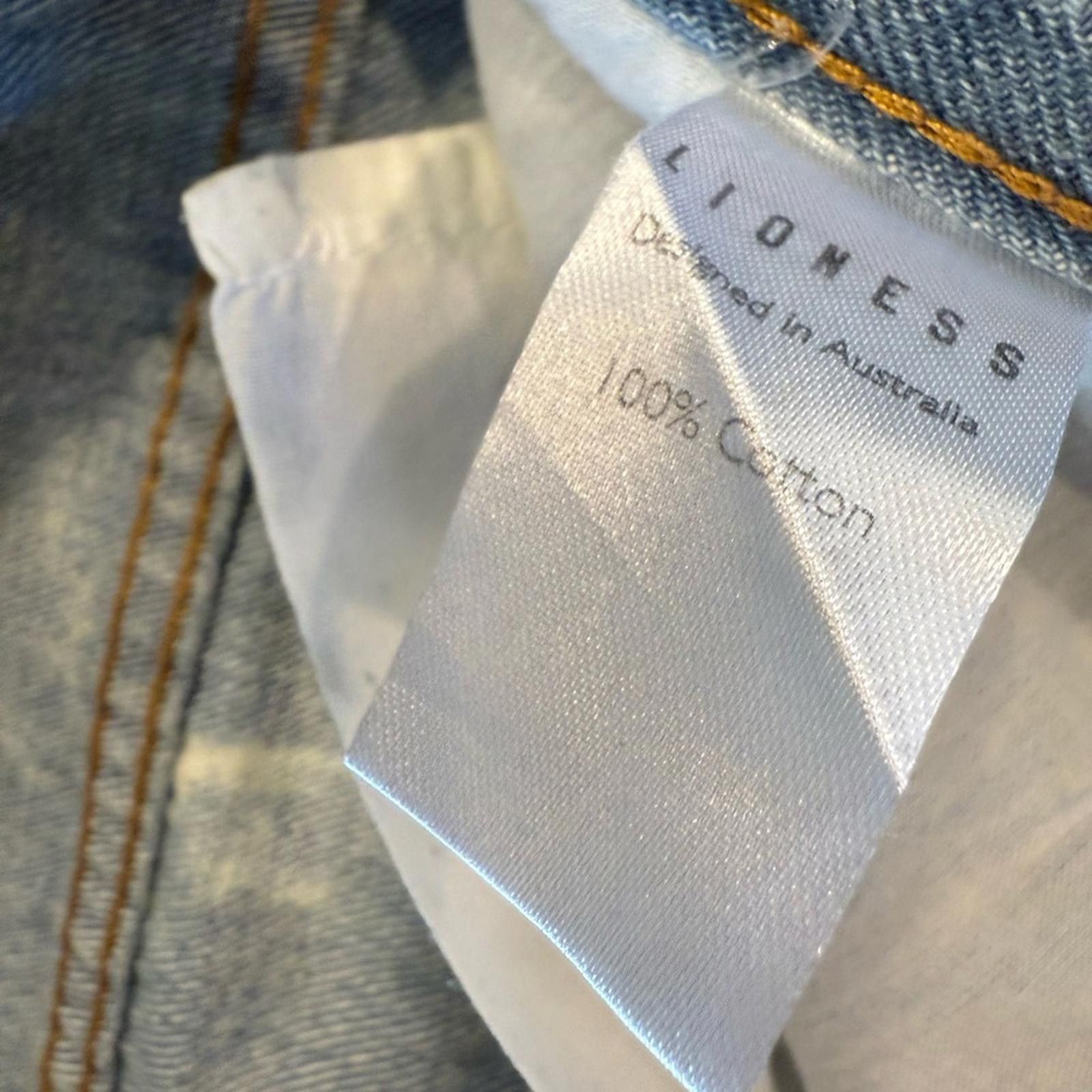 Lioness Lioness boho retro 80’s Y2K zebra striped cotton jeans Med Size 32" / US 10 / IT 46 - 5 Thumbnail