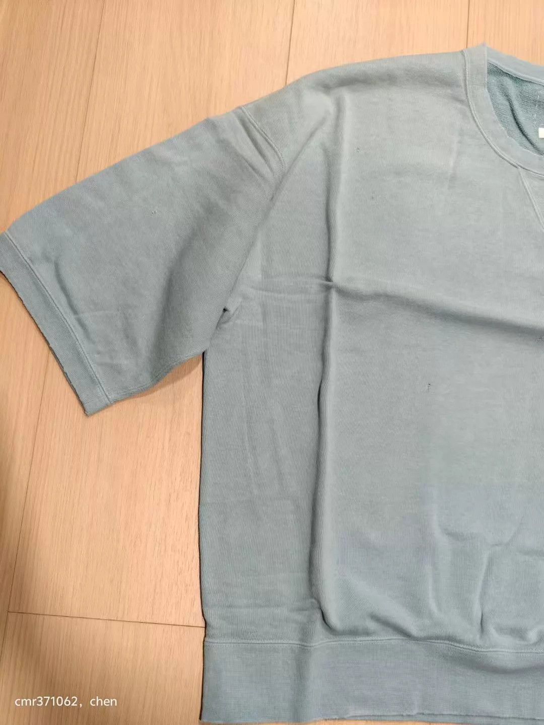 Visvim VISVIM 22SS AMPLUS SWEAT S/S CRASH 7/8 Crash lt blue 2/5 Size US XXL / EU 58 / 5 - 2 Thumbnail